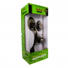 Dorma Throw Deadbolt Heavy Duty Handleset Mortise Lock DH3 Romance finishes US5 Satin Brass